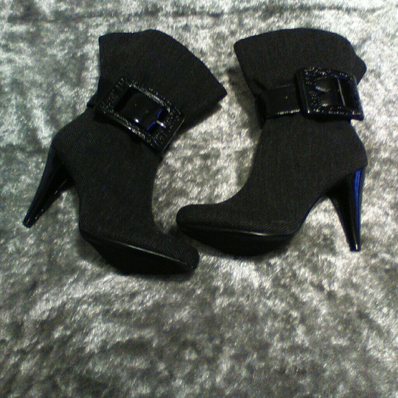 Jessica Simpson Shoes - Jessica Simpson Tweed Ankle Boots